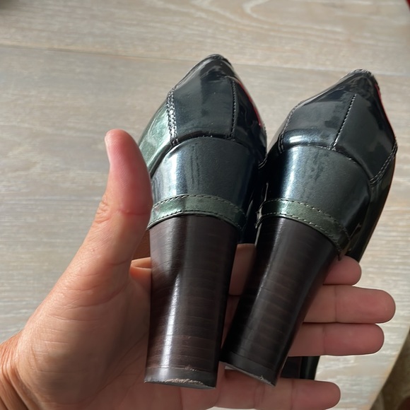 Naughty Monkey Green Buckle Studded pumps, size 8 - Picture 11 of 11